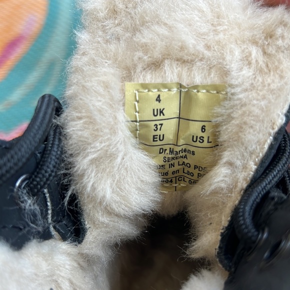 Dr. Martens 1460 Serena Faux Fur-Lined Boots - Picture 12 of 15